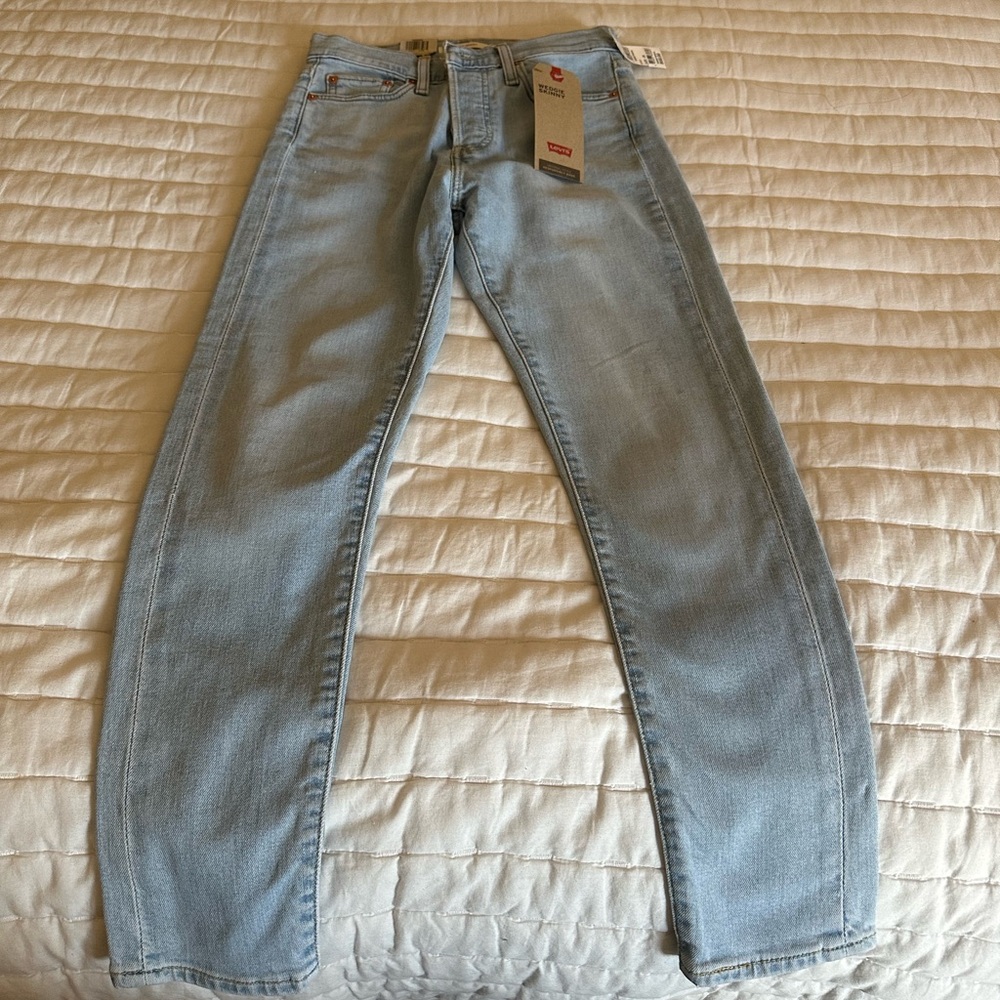 Levi's Women's Skinny Jeans in Light Blue